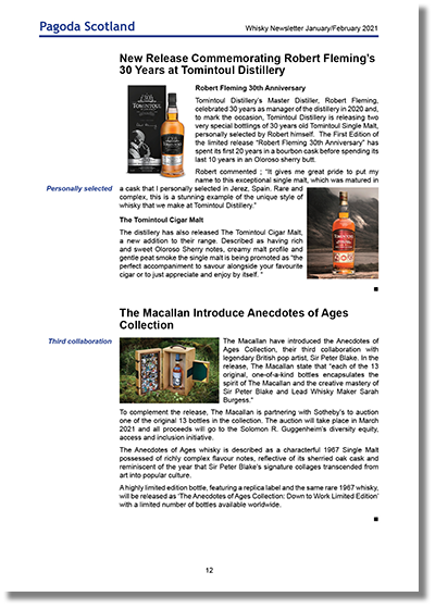 Whisky Newsletter